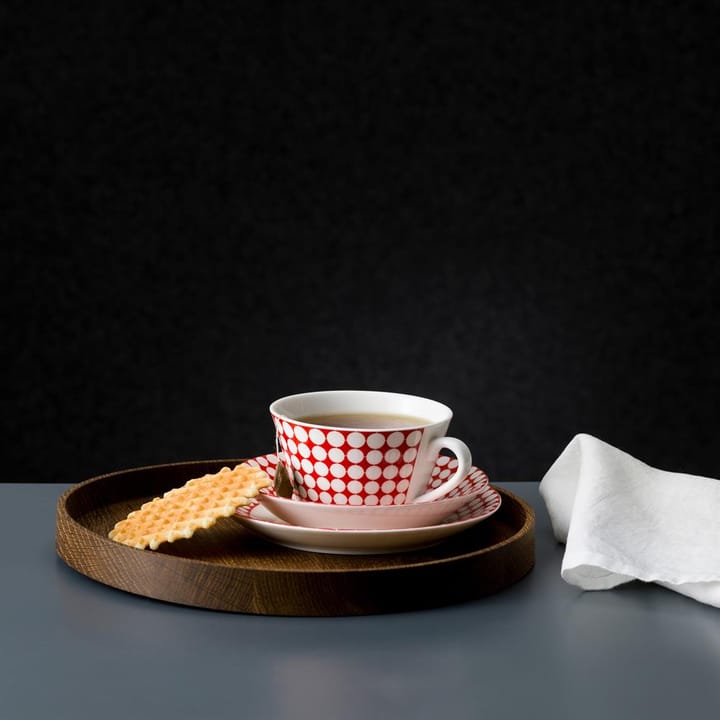 Eva tea set 에바 티 세트 - tea cup + saucer - Gustavsbergs Porslinsfabrik | 구스타브스베리