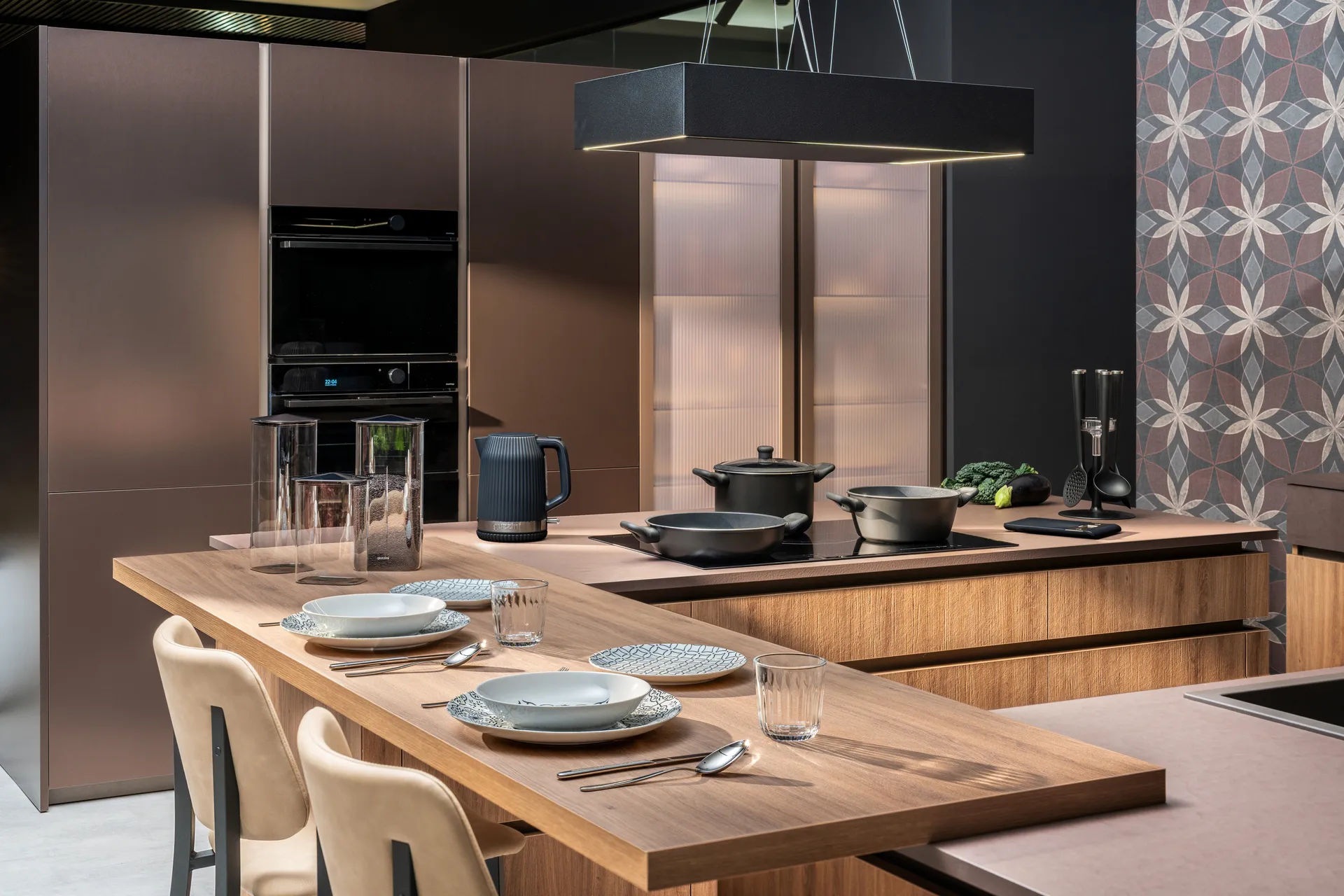 수셰프 전기 주전자, Navy Blue Guzzini