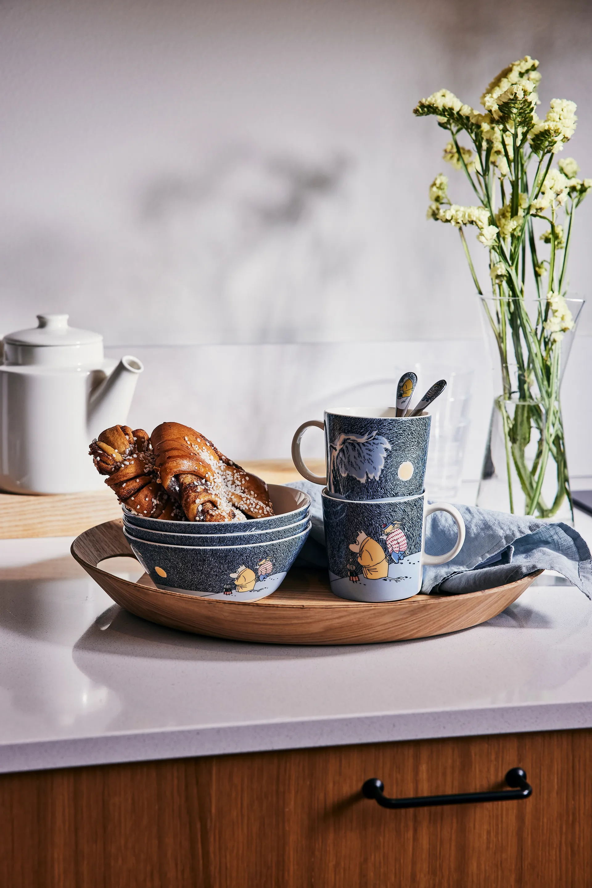 무민트롤 & 리틀 마이 무민 스푼 2021, 13 cm Hackman | 헥맨