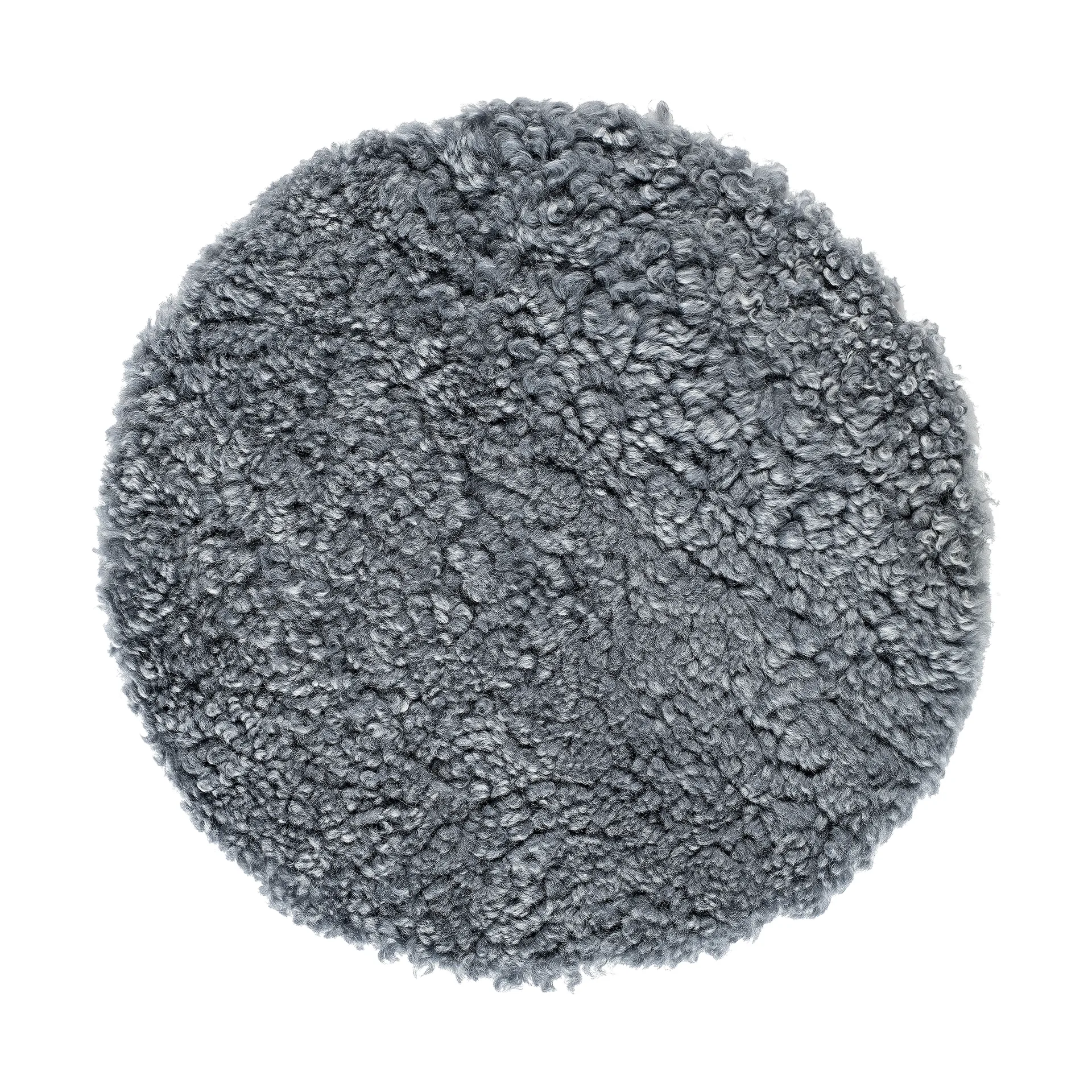 지그재그 패드 스툴/바 스툴, Sheep skin - Graphite Hans K | 한스 케이