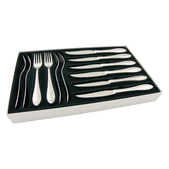 니나 육류 커트러리 세트 12 피스, stainless steel Hardanger Bestikk | 하덴거베스틱