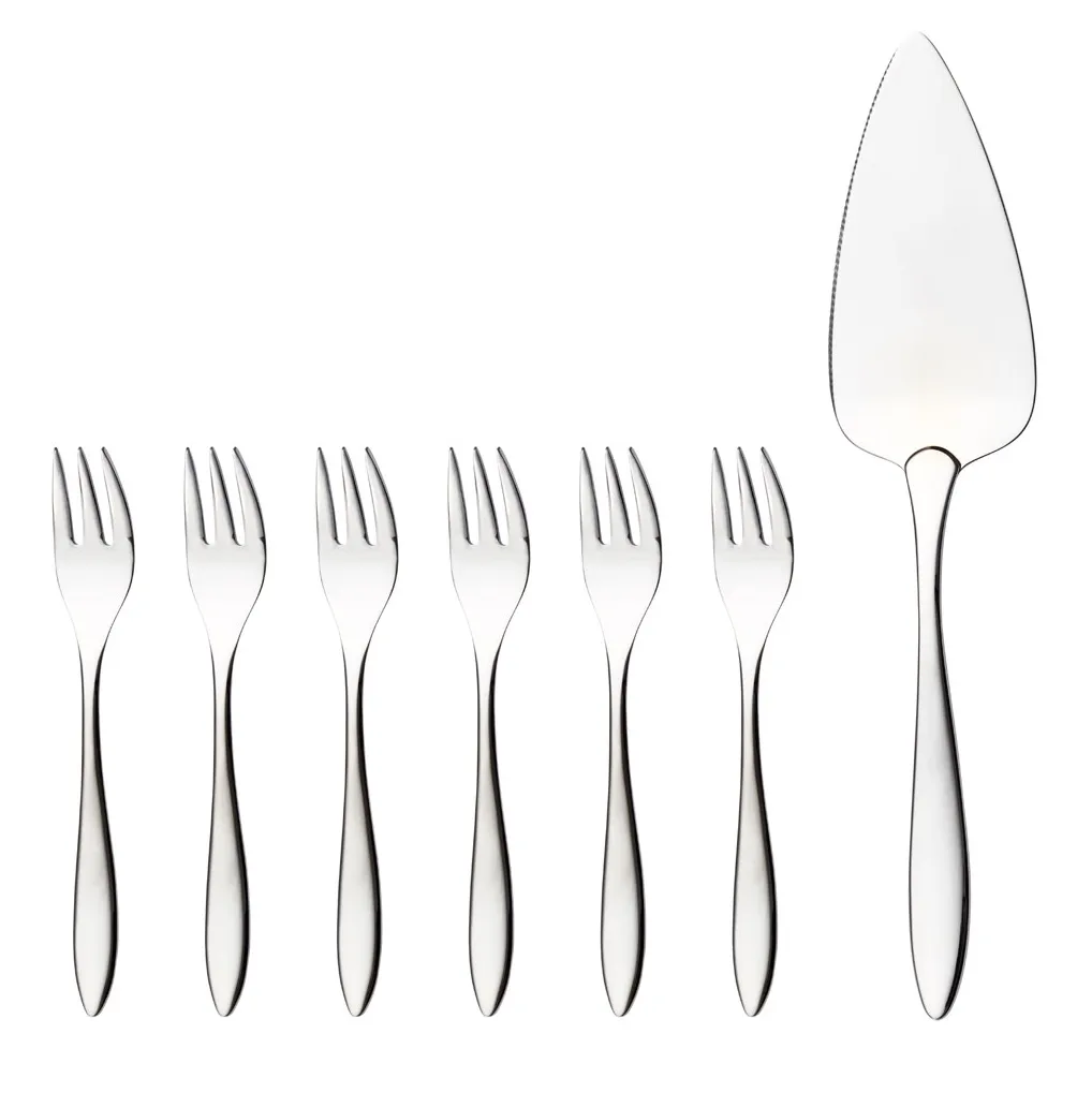 마리아 케이크 세트 7 피스, 7 pieces Hardanger Bestikk | 하덴거베스틱