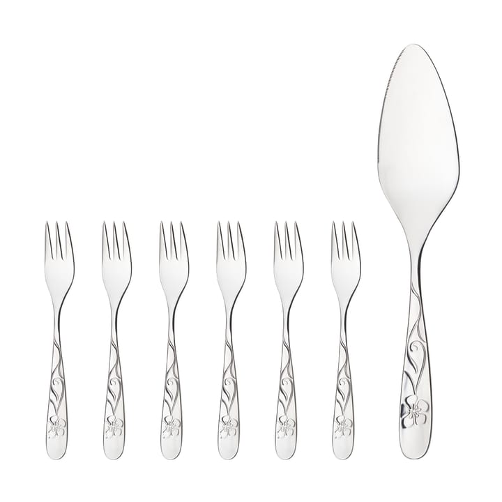 산나 케이크 세트 - 7 pieces - Hardanger Bestikk | 하덴거베스틱