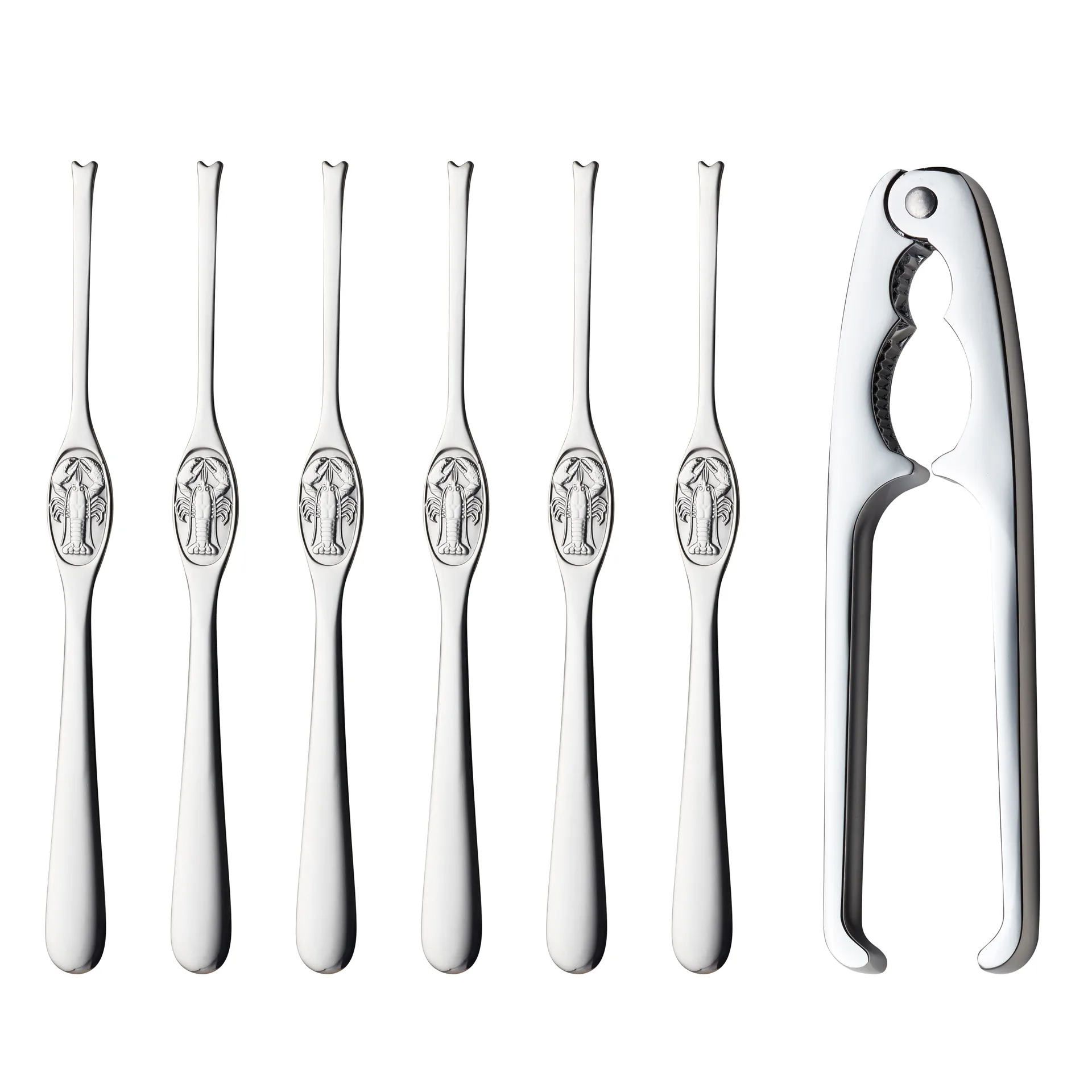 하뎅거 시푸드 7개 세트, stainless steel Hardanger Bestikk | 하덴거베스틱