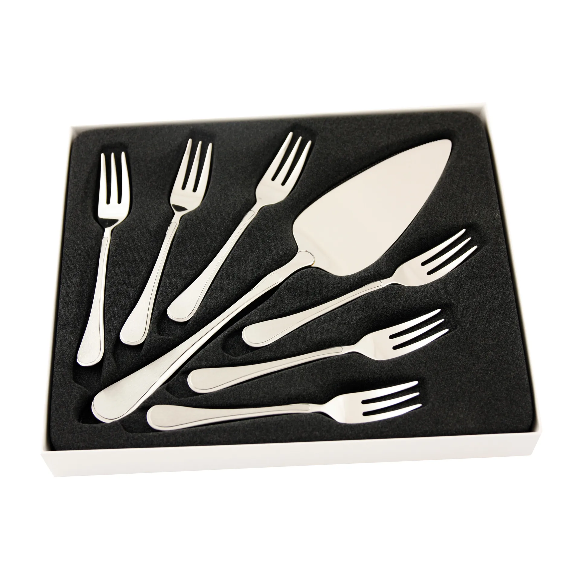 카리나 케잌 세트 7 피스, stainless steel Hardanger Bestikk | 하덴거베스틱