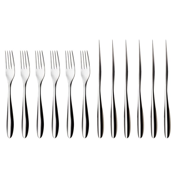 Lykke steak cutlery 12 pieces 스테이크 커트러리 - stainless steel - Hardanger Bestikk | 하덴거베스틱