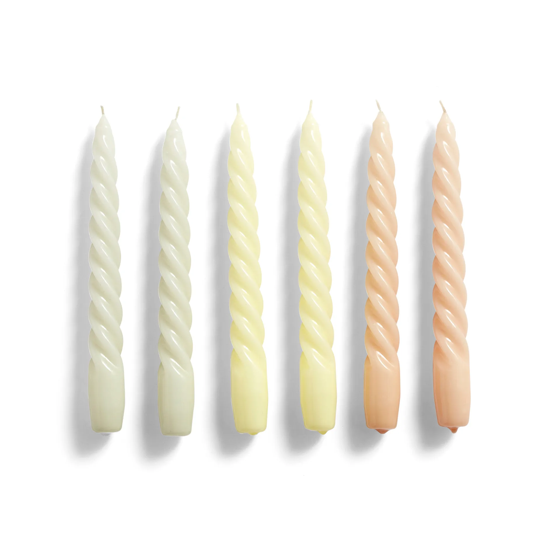 Candle Twist ljus 6-pack,  HAY | 헤이