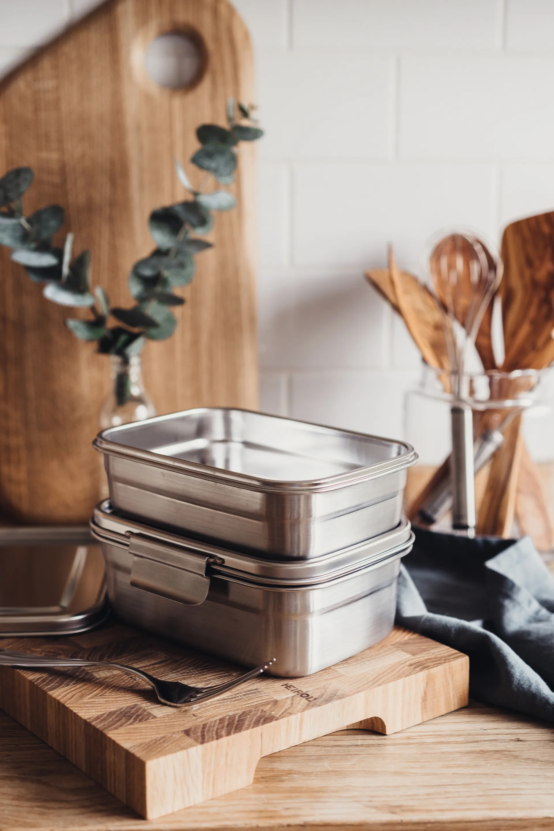 헤이롤 런치박스 스테인레스스틸, 1.56 L Heirol | 헤이롤