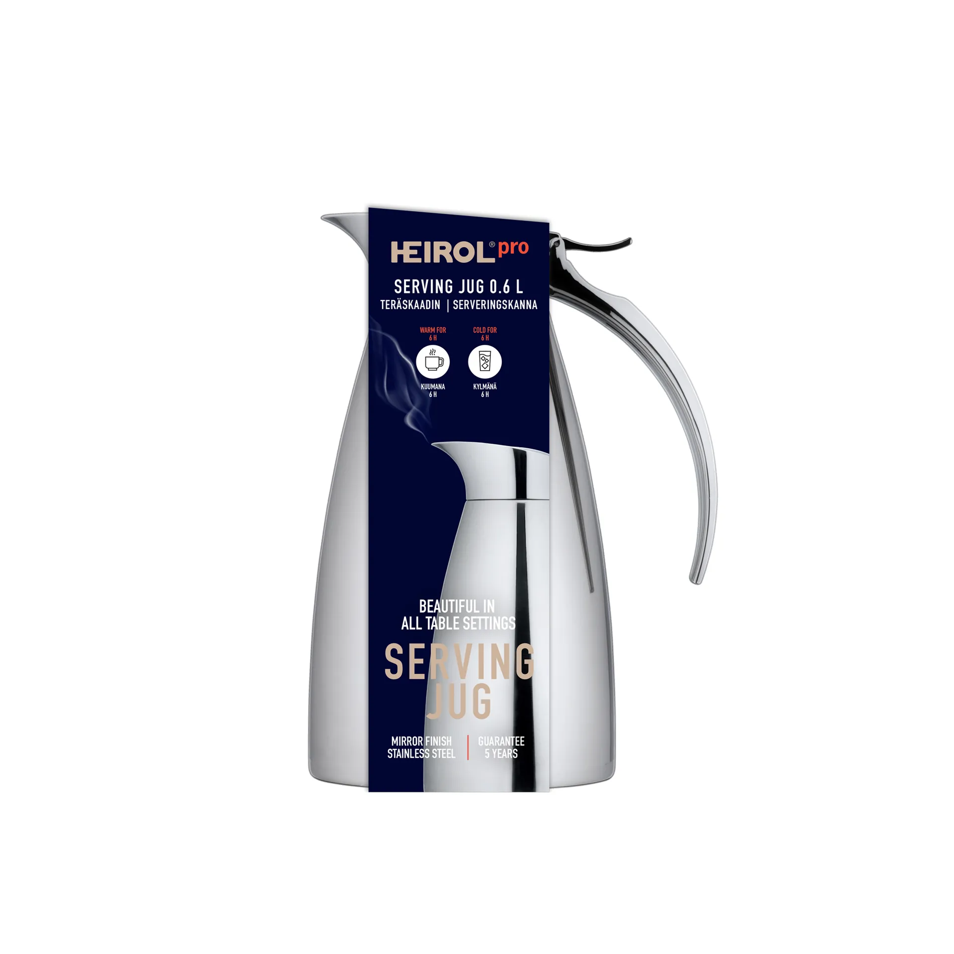 Heirol 보온 저그 0.6 l, Stainless steel Heirol | 헤이롤