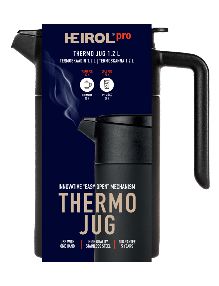 Heirol 보온 저그 1.2 l, Black Heirol | 헤이롤