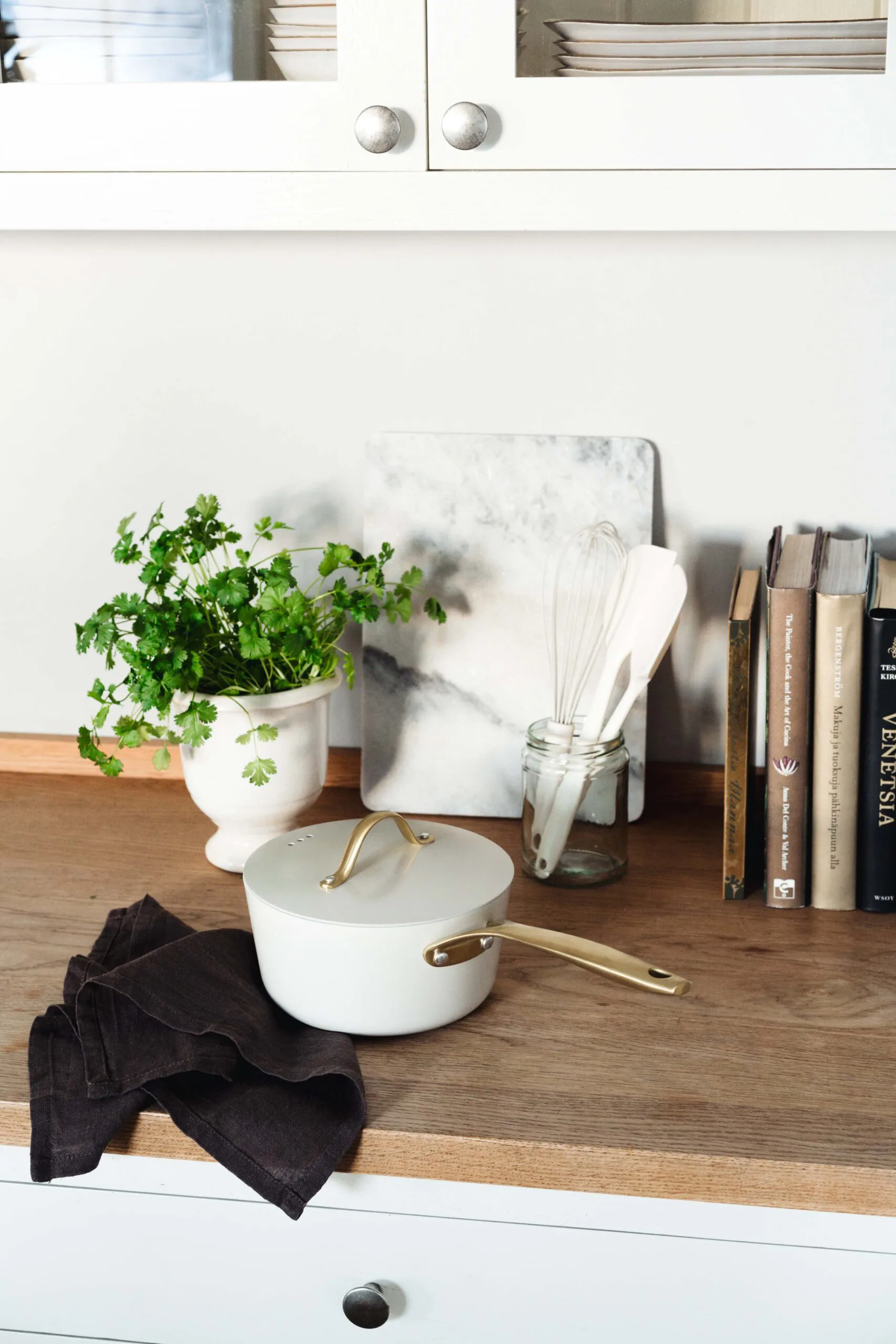 Heirol 로얄 펄 소스팬과 뚜껑 세트 Ø18 cm, White-gold Heirol | 헤이롤