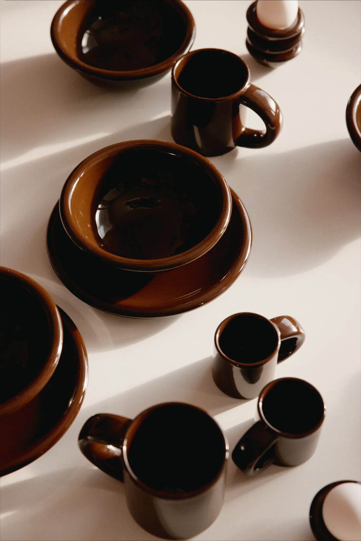 브론토 보울 Ø17 cm 2개 세트, Brown Hem | 헴