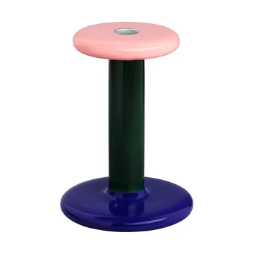 페사 캔들 홀더 미듐 18 cm - Pink-black green-night blue - Hem | 헴