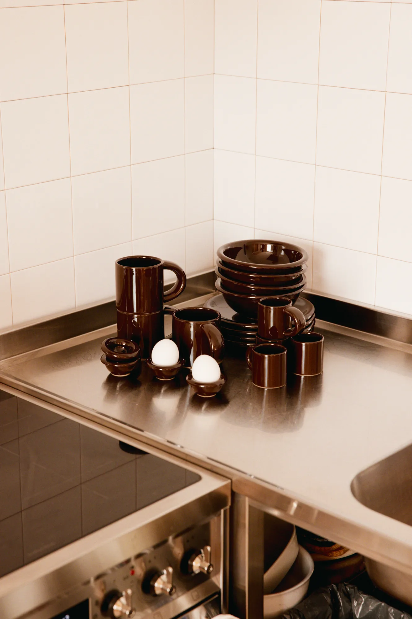 브론토 머그 30 cl 2개 세트, Brown Hem | 헴