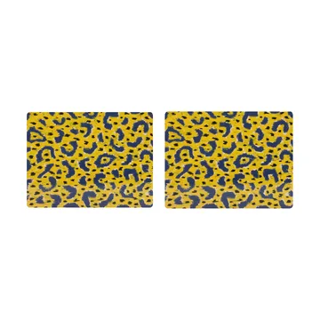 몬스터 테이블매트 30x40 cm 2개 세트 - Ochre yellow-grey-black - Hem | 헴