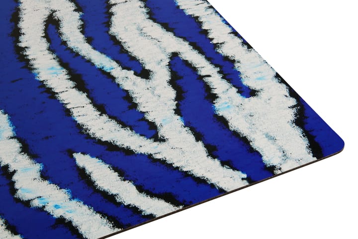몬스터 테이블매트 30x40 cm 2개 세트, Ultramarine blue-white Hem | 헴