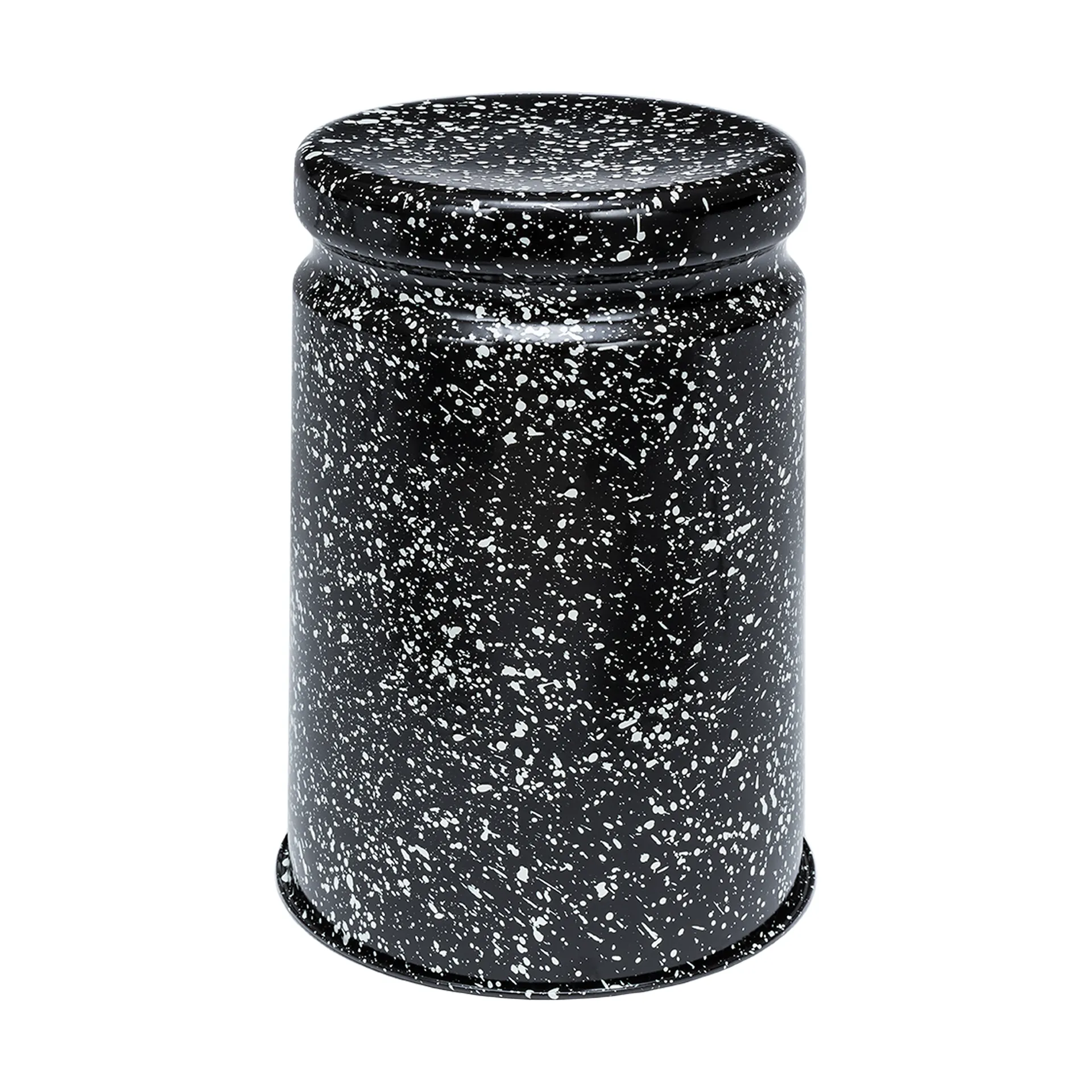 라스트 스툴 Ø32x44 cm, Black-white splatter Hem | 헴