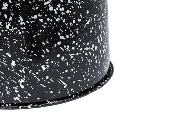 라스트 스툴 Ø32x44 cm - Black-white splatter - Hem | 헴