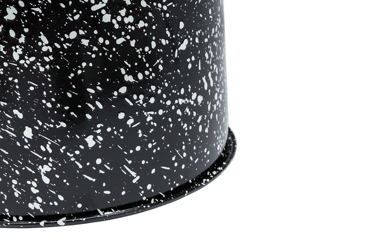 라스트 스툴 Ø32x44 cm, Black-white splatter Hem | 헴