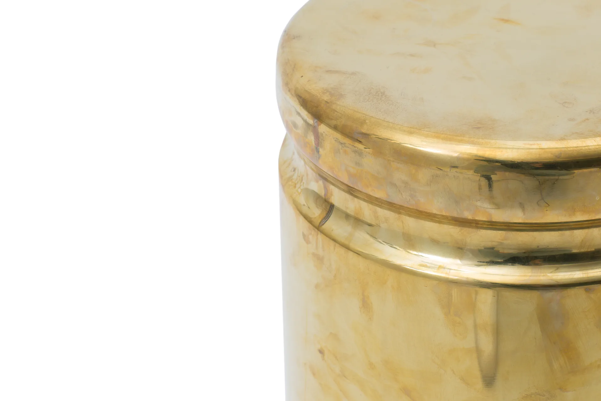 라스트 스툴 Ø32x44 cm, Brass Hem | 헴