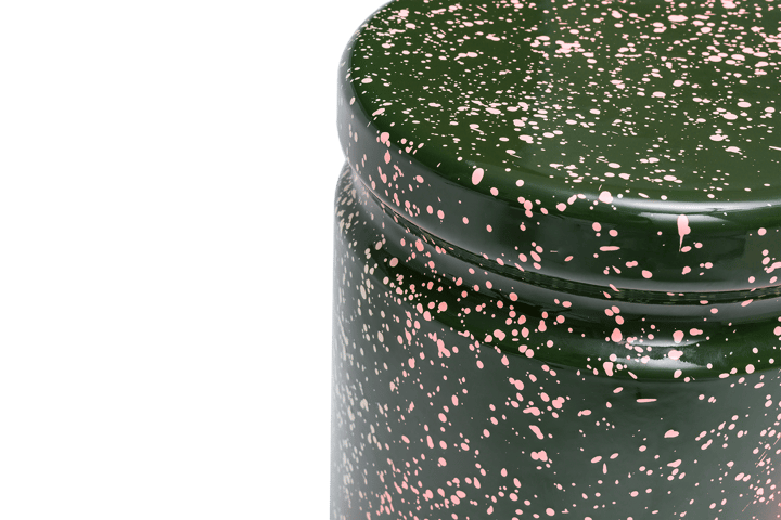 라스트 스툴 Ø32x44 cm, Green-pink splatter Hem | 헴