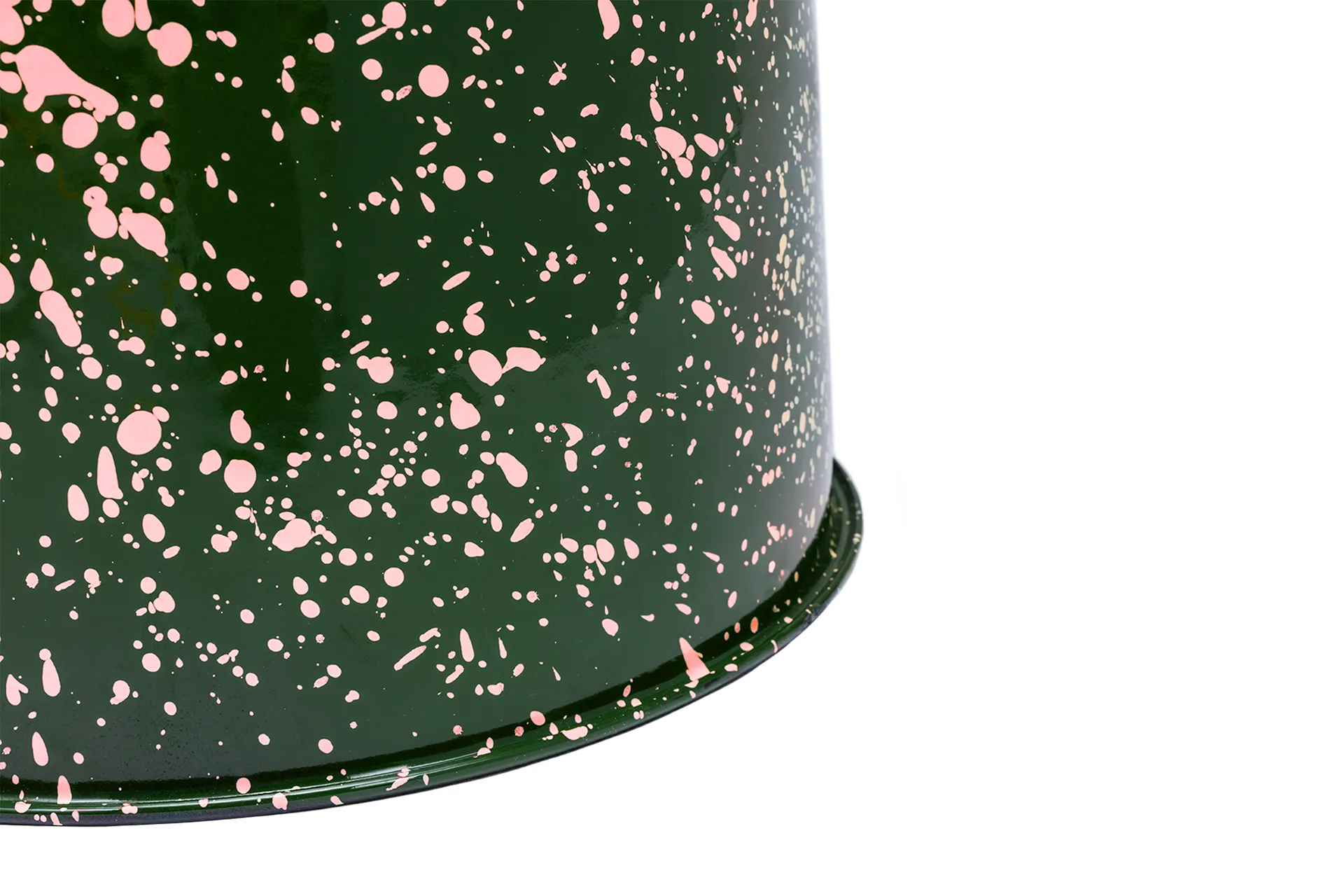 라스트 스툴 Ø32x44 cm, Green-pink splatter Hem | 헴