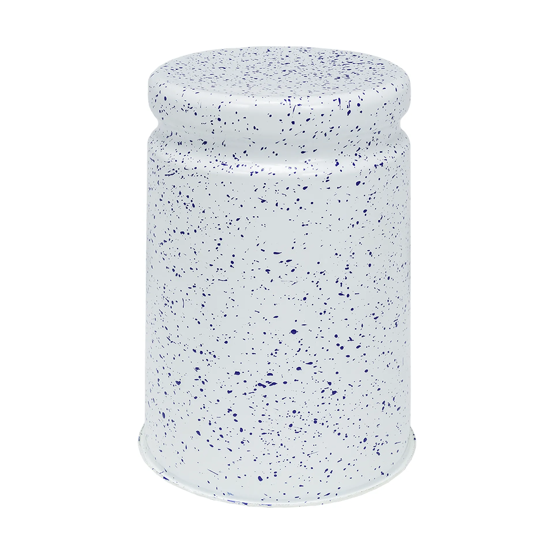 라스트 스툴 Ø32x44 cm, White-blue splatter Hem | 헴