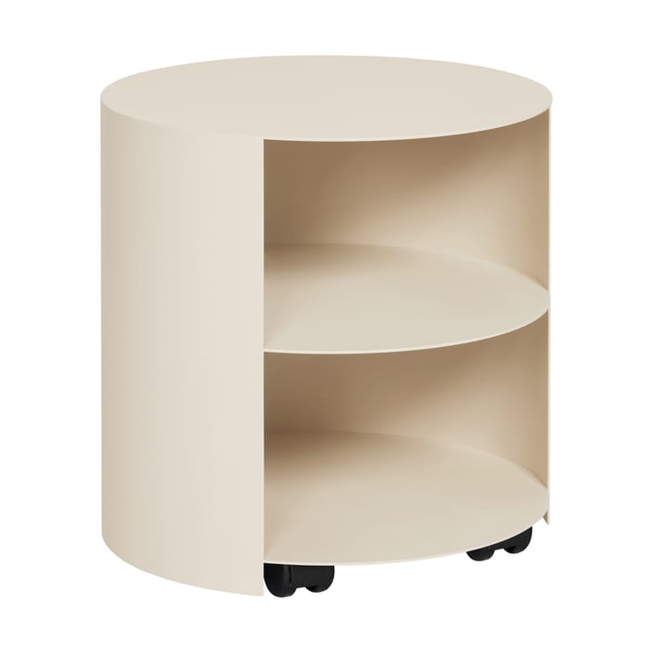 하이드 사이드 테이블 Ø38x41 cm - Light ivory textured - Hem | 헴