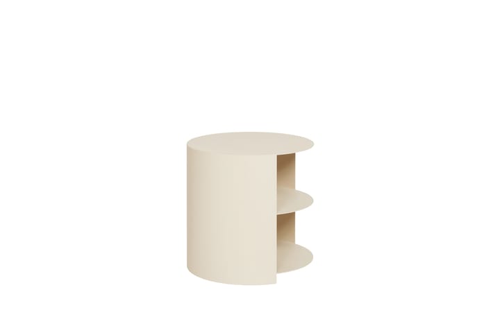 하이드 사이드 테이블 Ø38x41 cm, Light ivory textured Hem | 헴