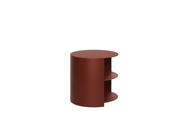 하이드 사이드 테이블 Ø38x41 cm, Red brown textured Hem | 헴