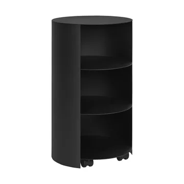 하이드 페디스탈 Ø38x68 cm - Jet black textured - Hem | 헴