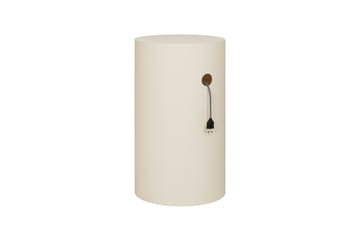 하이드 페디스탈 Ø38x68 cm - Light ivory textured - Hem | 헴