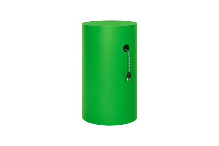 하이드 페디스탈 Ø38x68 cm, Pure green textured Hem | 헴