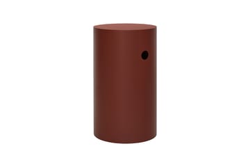 하이드 페디스탈 Ø38x68 cm - Red brown textured - Hem | 헴