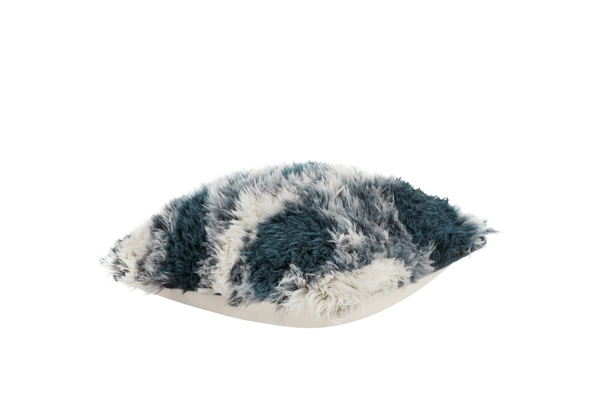 몬스터 쿠션 미듐 50x50 cm, Dark teal-off white Hem | 헴