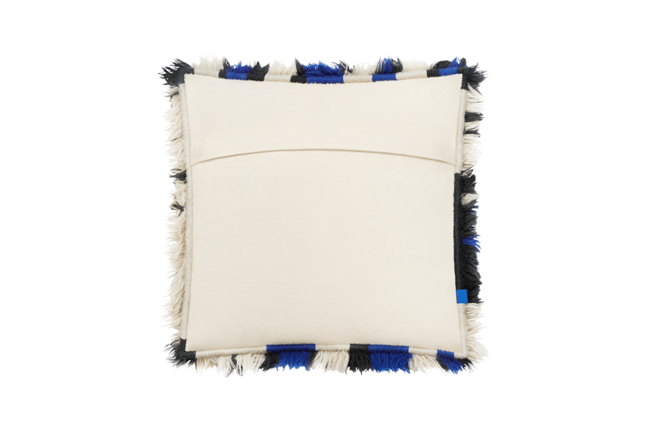 몬스터 쿠션 미듐 50x50 cm, Ultramarine blue-off white Hem | 헴
