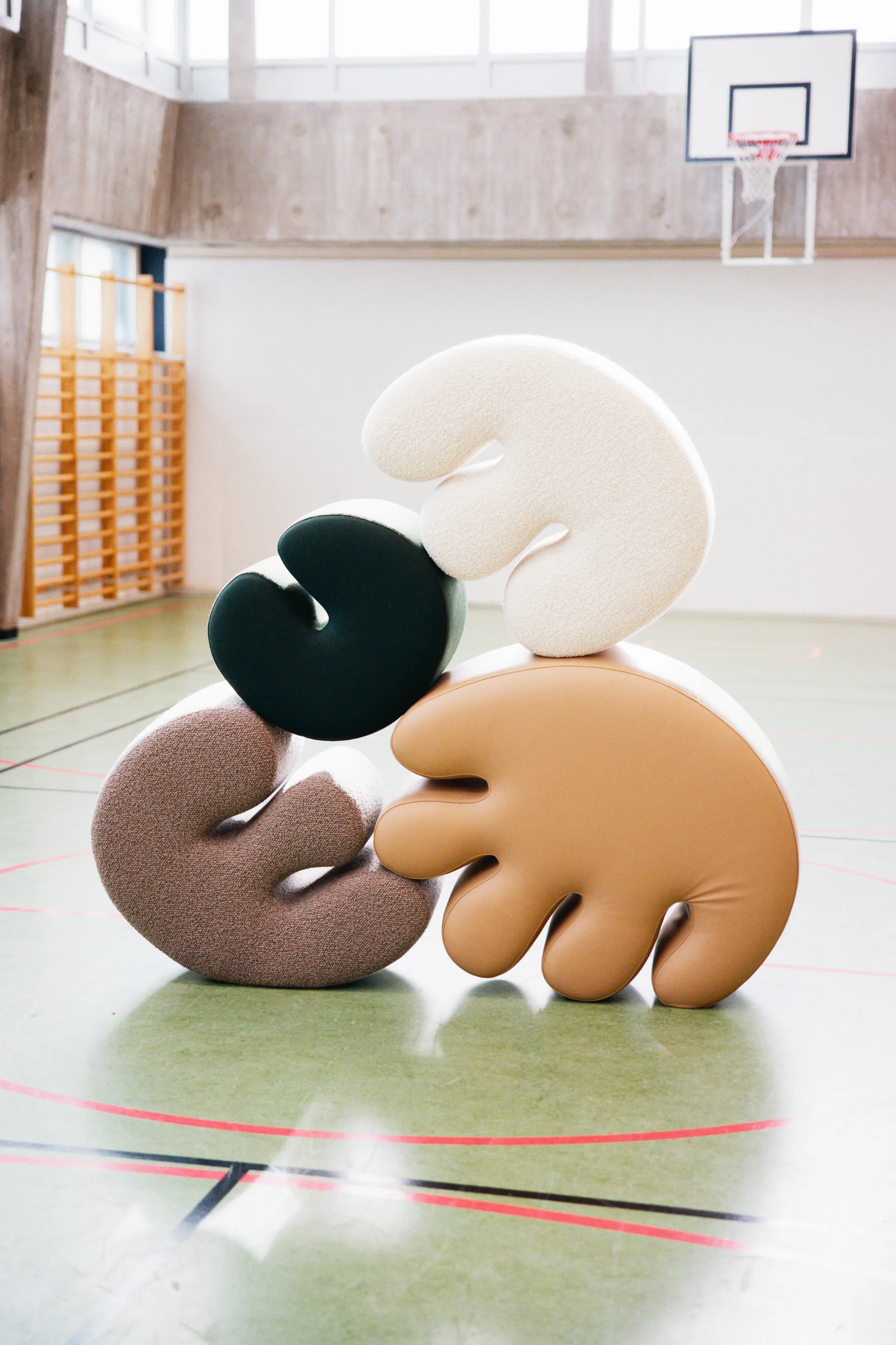 팔마 푸프 라지 99x118 cm, Pebble Hem | 헴