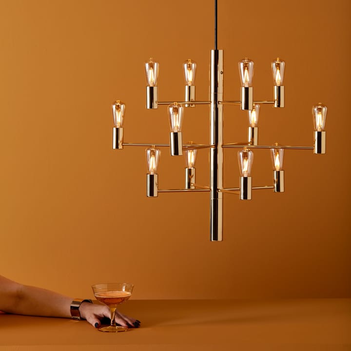 마놀라 12 샹들리에 펜던트 조명, satin brass Herstal | 허스탈