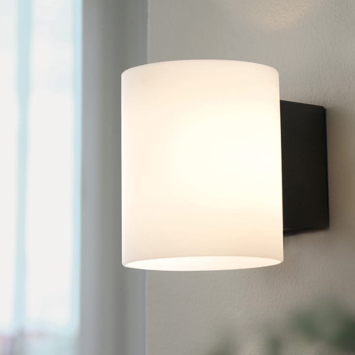 이보크 벽 조명 스몰, anthracite grey-white glass Herstal | 허스탈