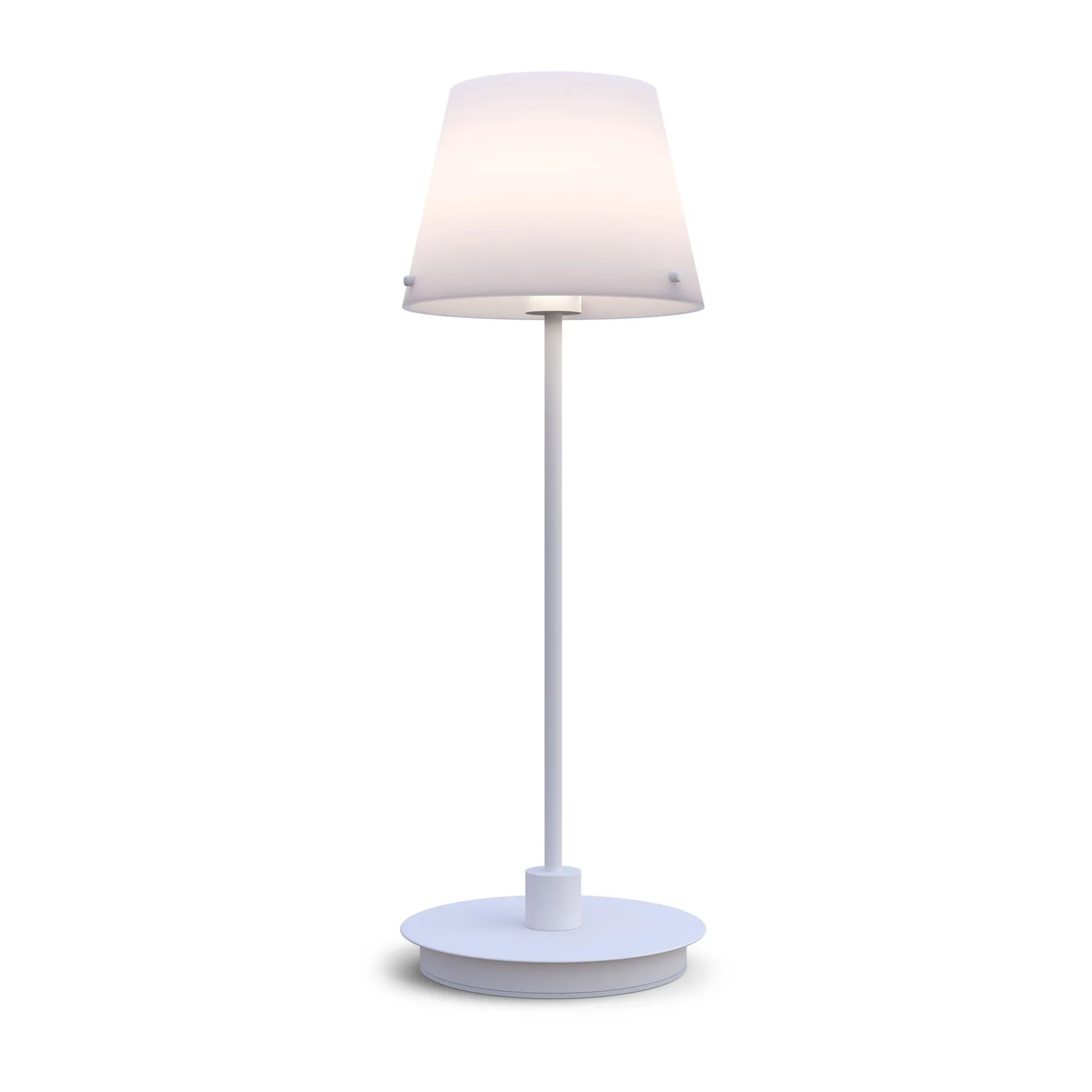 Gil il 그랜드 테이블 조명, White-opal glass Herstal | 허스탈