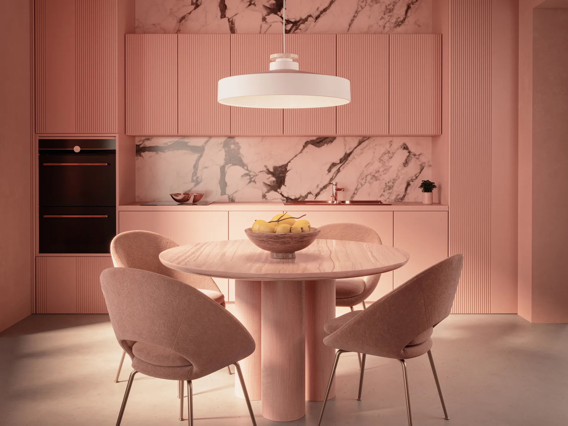 스트리트 펜던트 조명 L, Matte white Herstal | 허스탈