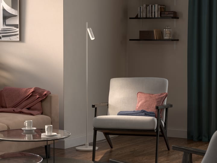 파이프라인 플로어 조명, Matte white Herstal | 허스탈