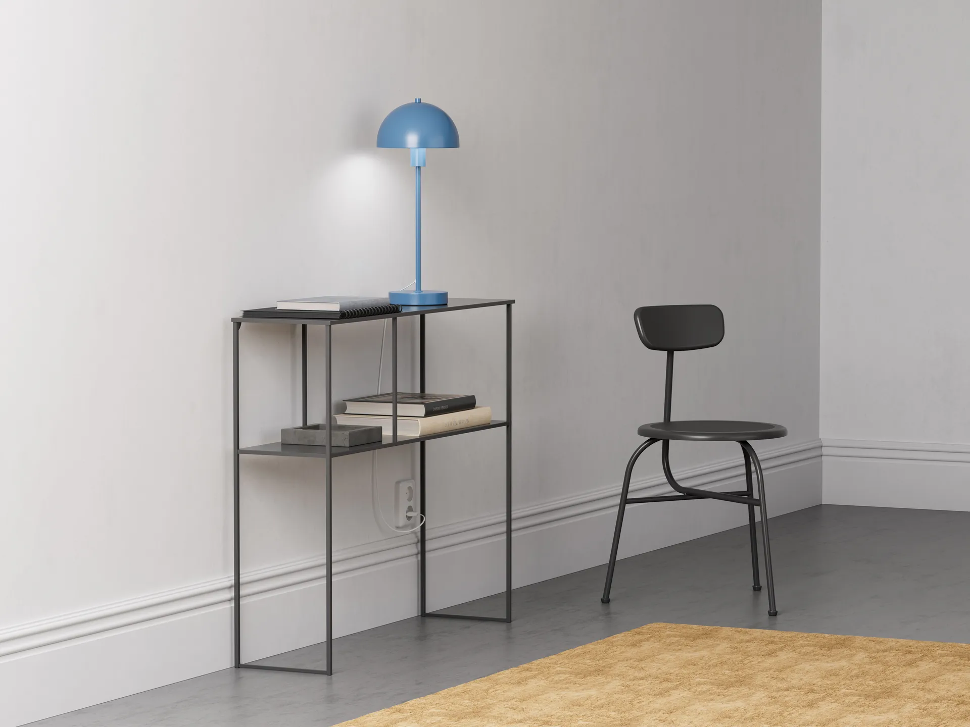 비엔다 테이블 조명, Ocean blue Herstal | 허스탈