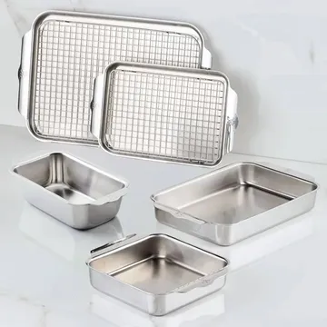 Hestan Ovenbond essential 오븐 세트 - Stainless steel, 7 pieces - Hestan