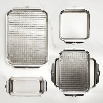 Hestan Ovenbond essential 오븐 세트 - Stainless steel, 7 pieces - Hestan