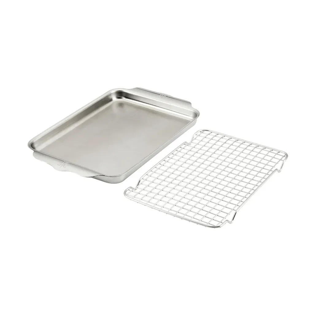 Hestan OvenBond 쿼츠 팬 및 오븐 랙, Stainless steel, 24x39 cm Hestan