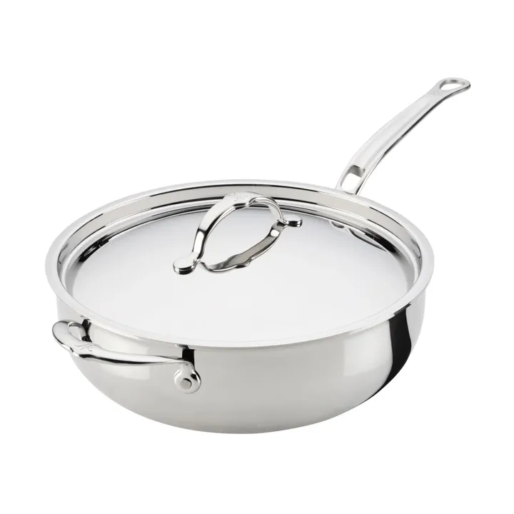 Hestan ProBond Luxe 만능 팬 뚜껑 포함 - Stainless steel, auxiliary handle - Hestan