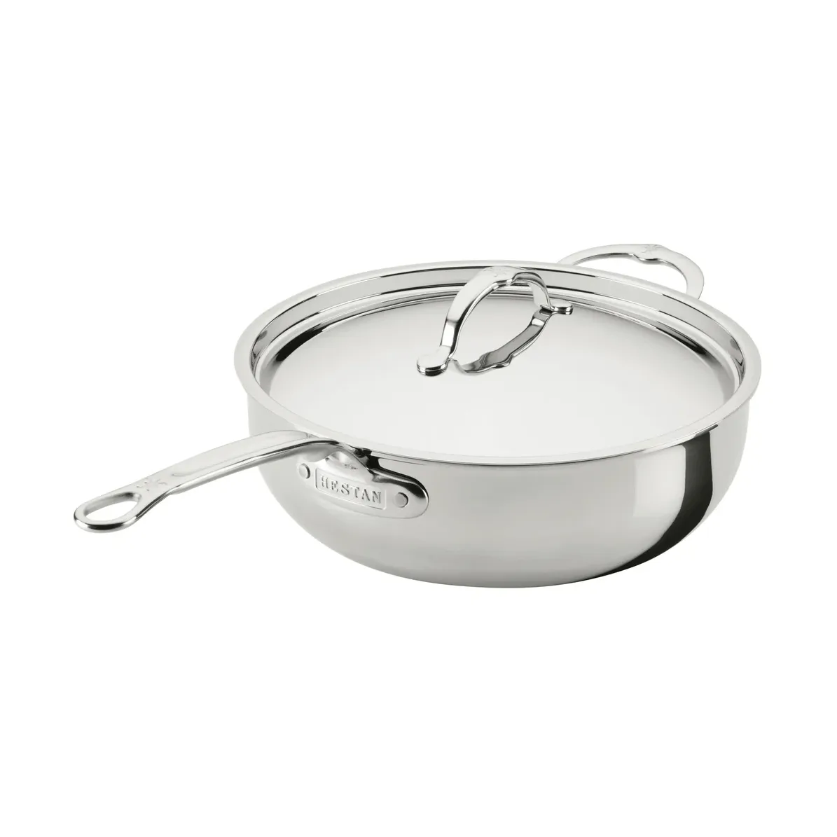 Hestan ProBond Luxe 만능 팬 뚜껑 포함, Stainless steel, auxiliary handle Hestan
