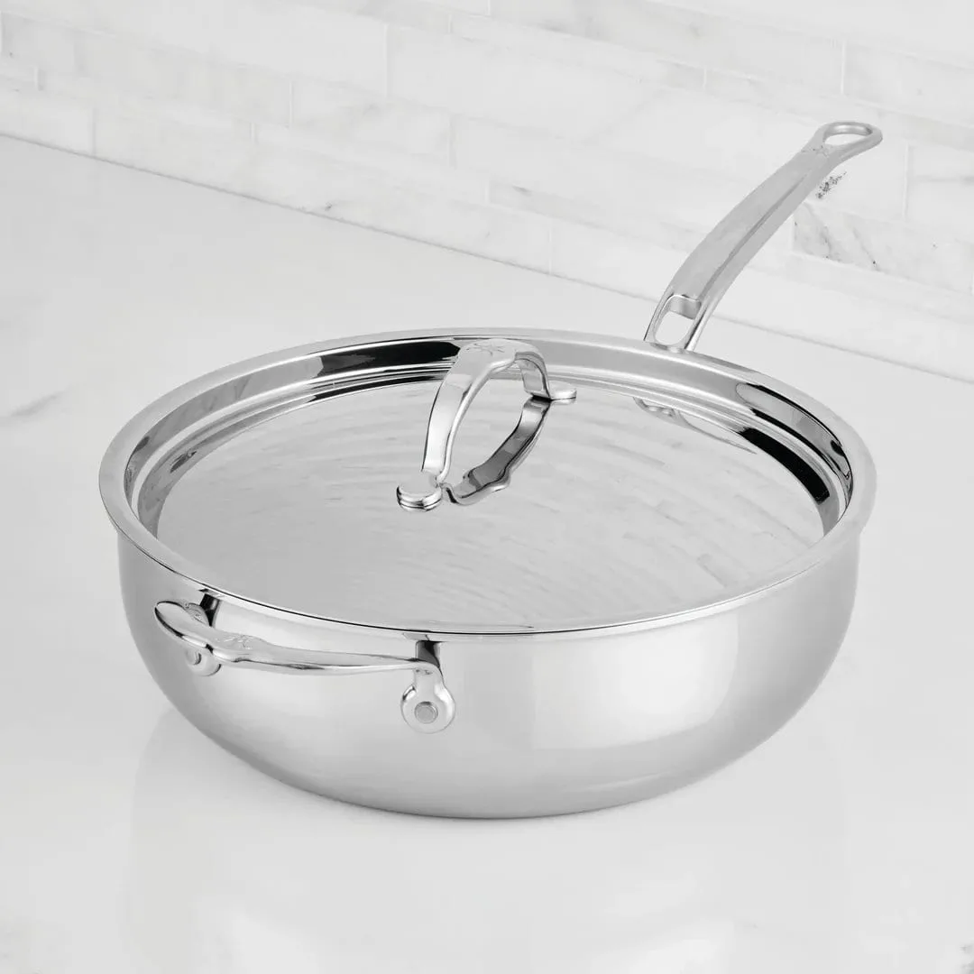 Hestan ProBond Luxe 만능 팬 뚜껑 포함, Stainless steel, auxiliary handle Hestan