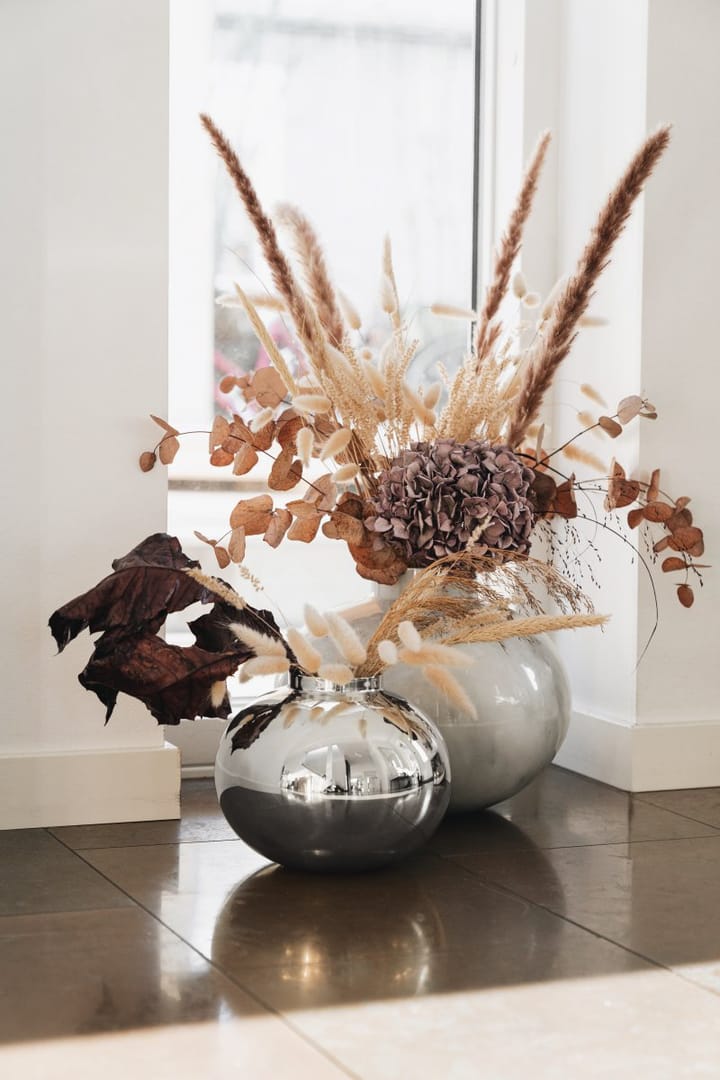 아미코 화병 Ø20 cm, Nickel-plated brass Hilke Collection | 힐케 콜렉션